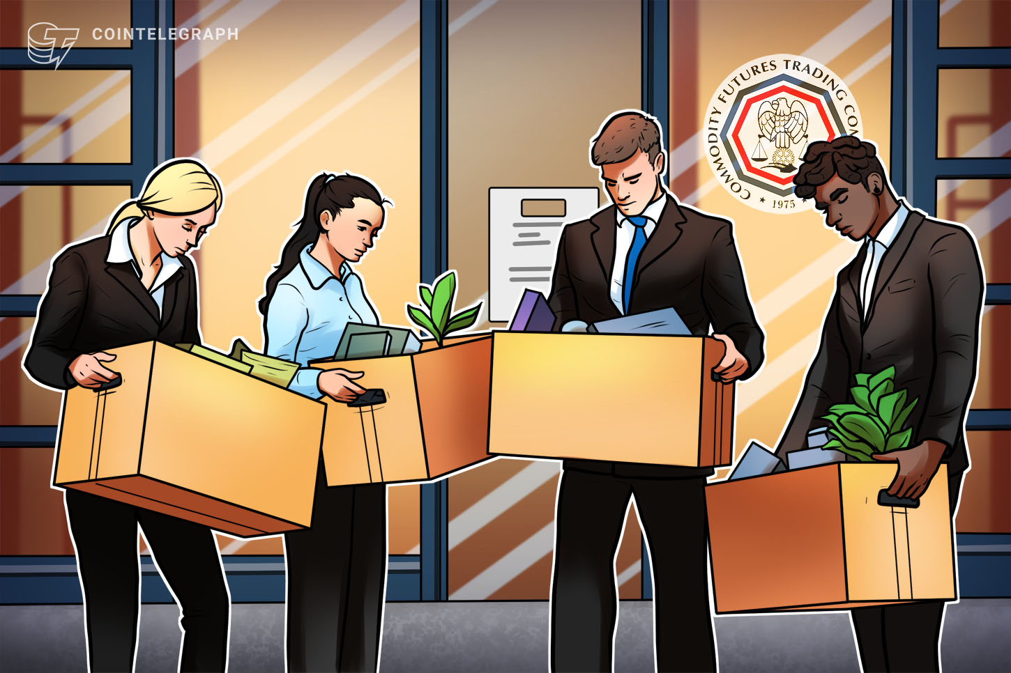 Symbolic image of a gavel hitting a block, representing regulatory action and legal proceedings.