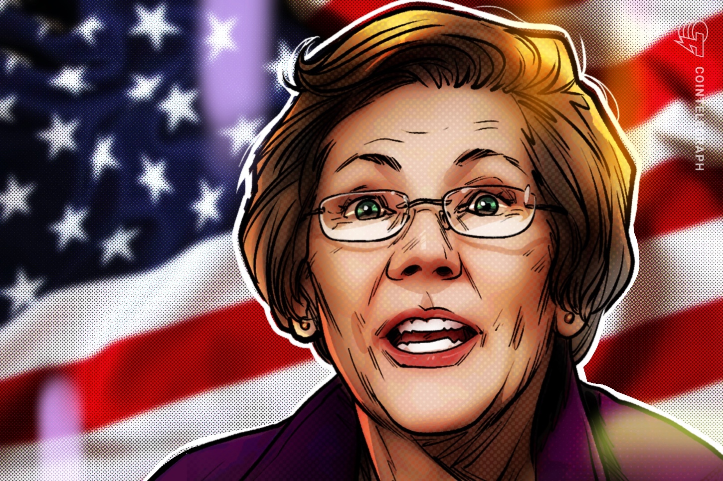 Senator Elizabeth Warren speaking at a hearing