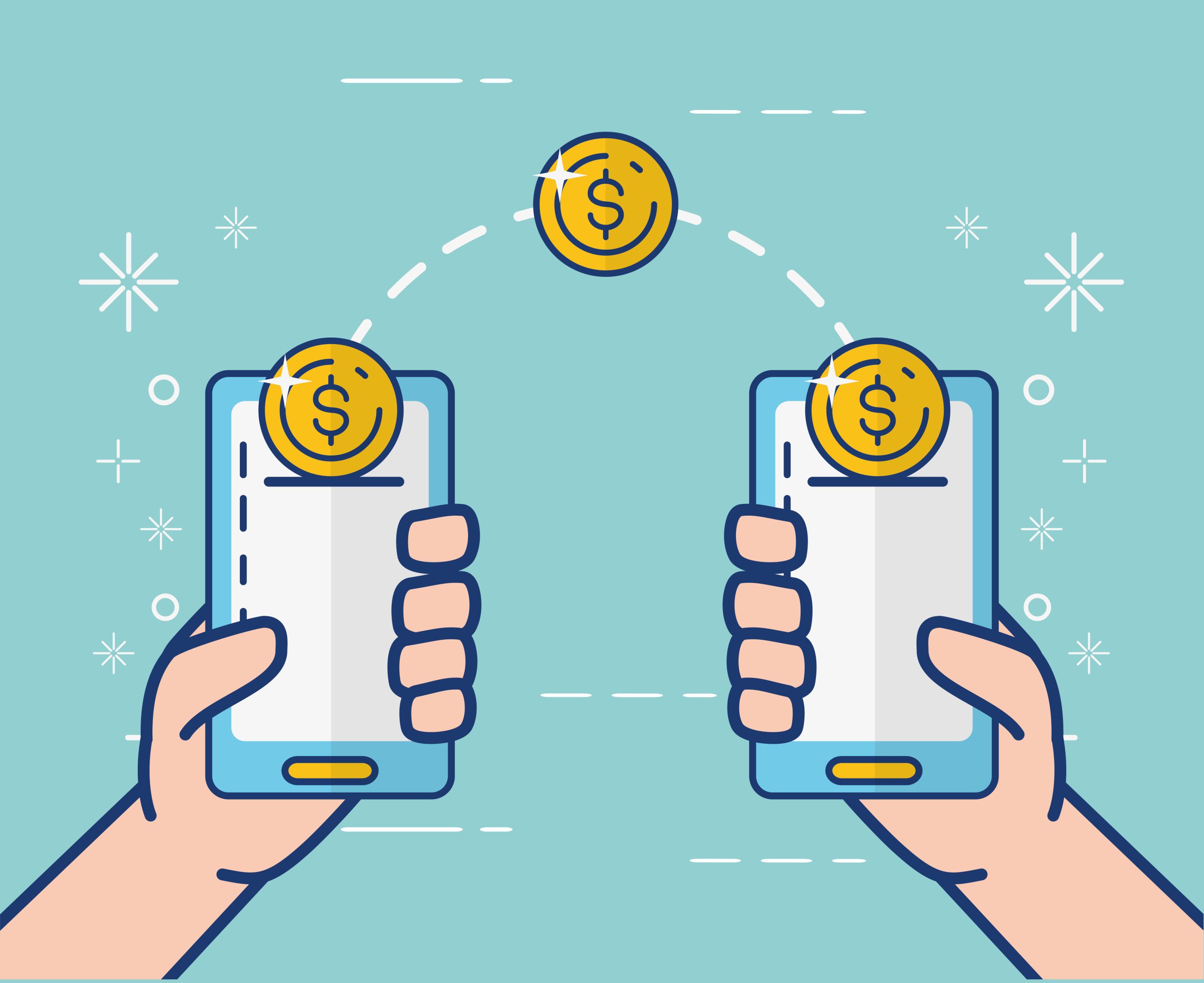 Close-up of a smartphone showing Cash App's payment interface with installment payment option highlighted