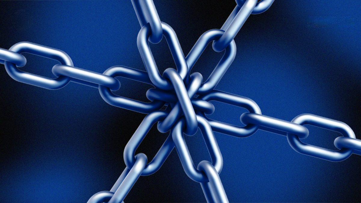 Leap Wallet logo with shutdown notice and Cosmos ecosystem background