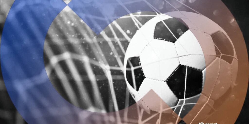 A screenshot of the World Cup Coin token price chart showing a dramatic upward spike.