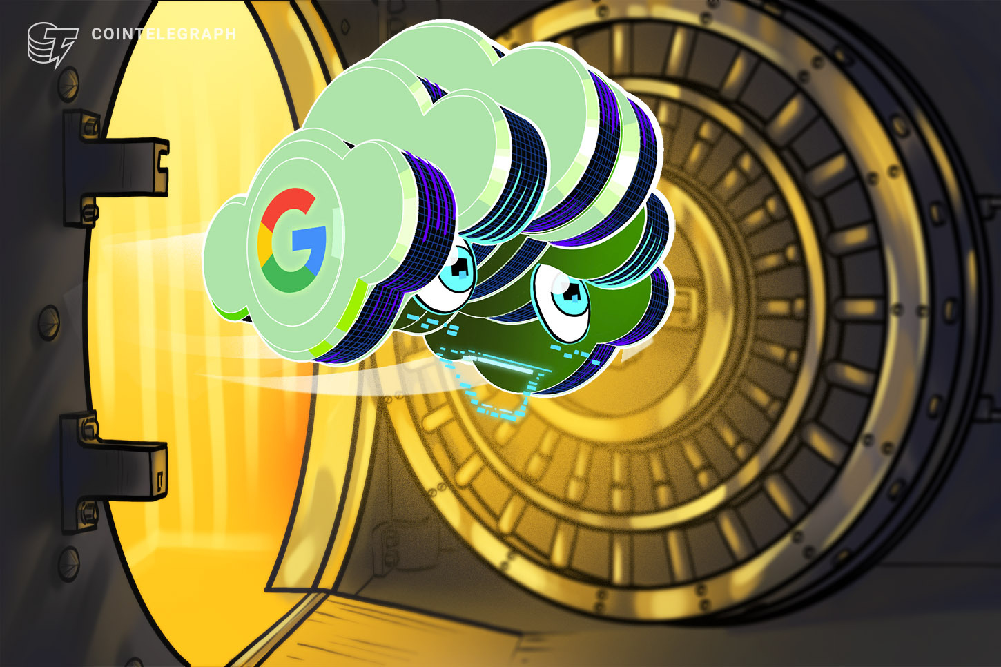 Conceptual image of interconnected AI agents conducting financial transactions.