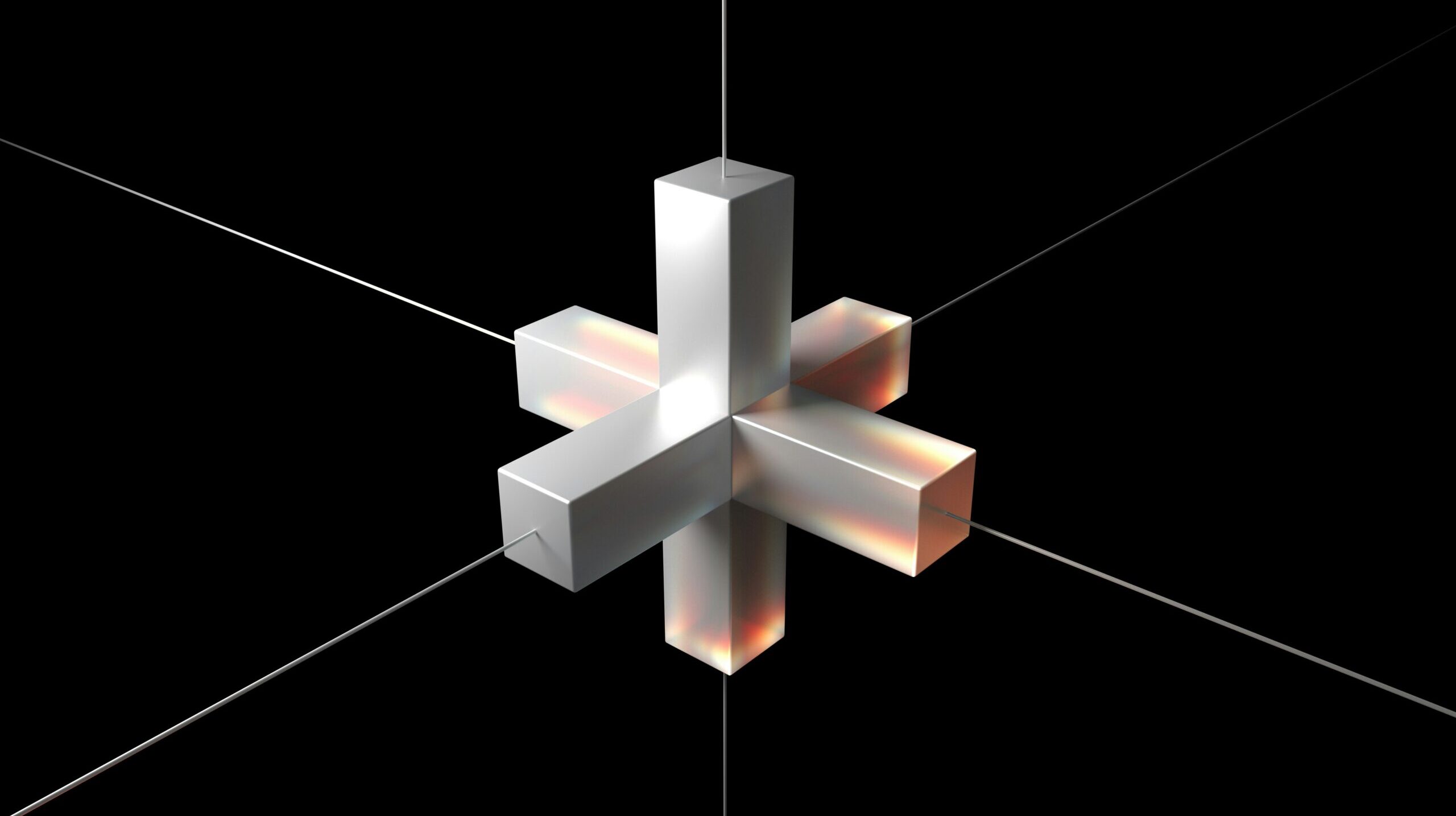A stylized graphic depicting interconnected digital nodes representing U.S. Bank's embedded finance strategy, with AI elements highlighted.