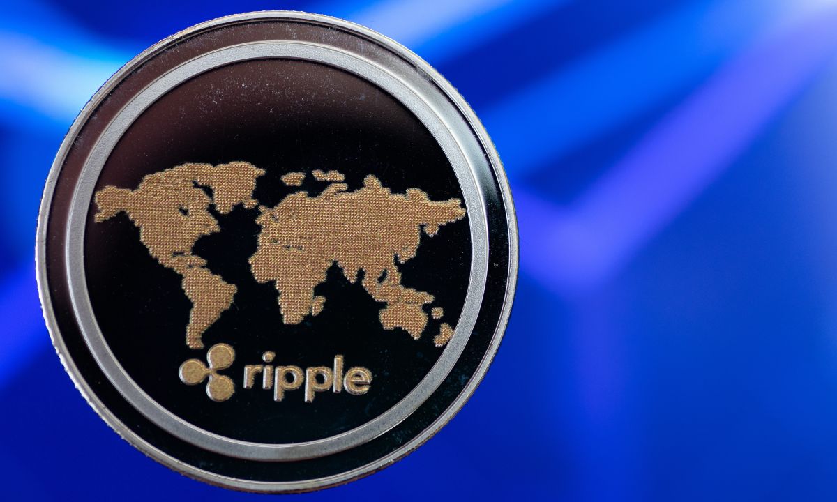 A graphic representing financial regulation with subtle crypto elements.