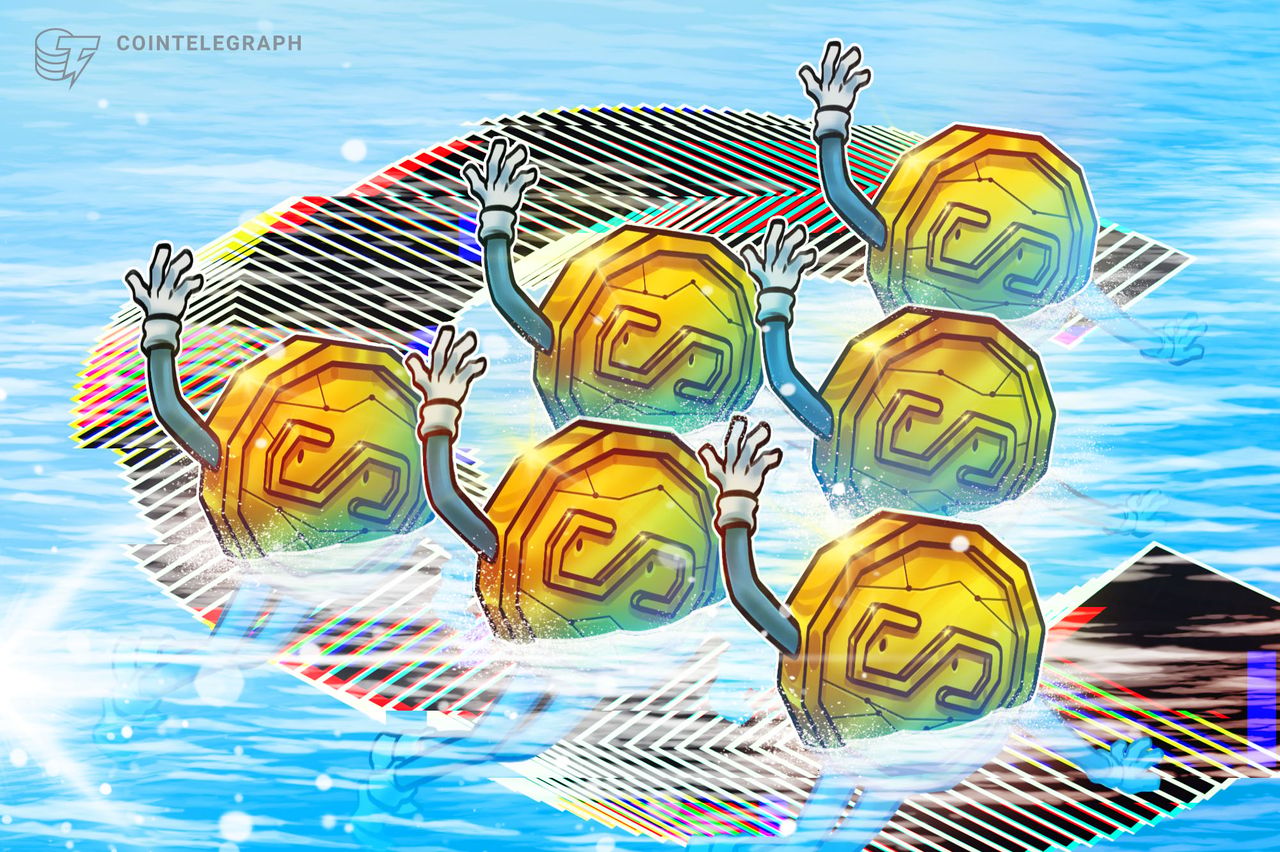 Abstract digital network visualization representing financial transactions