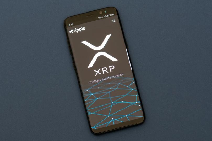 Conceptual image of digital currency flowing through interconnected network nodes, representing financial transactions on the XRP Ledger.