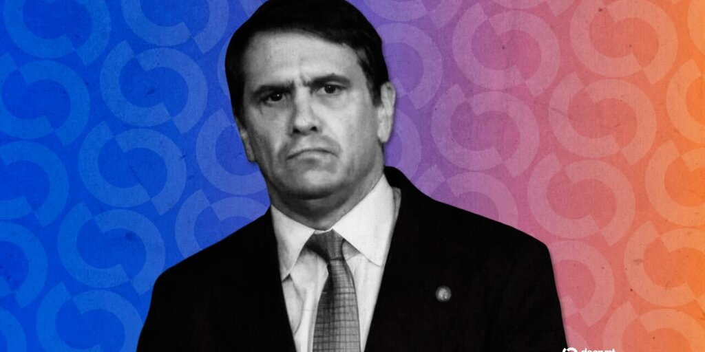 Todd Blanche at the Department of Justice, representing the contradiction between pro-crypto statements and continued developer prosecutions