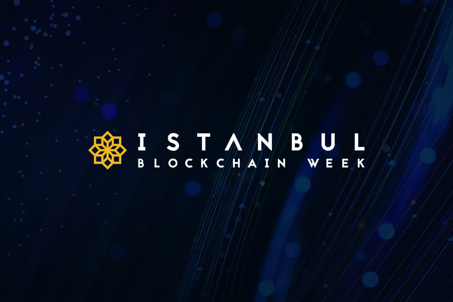 A panoramic view of Istanbul's skyline, with a subtle overlay of digital network graphics.