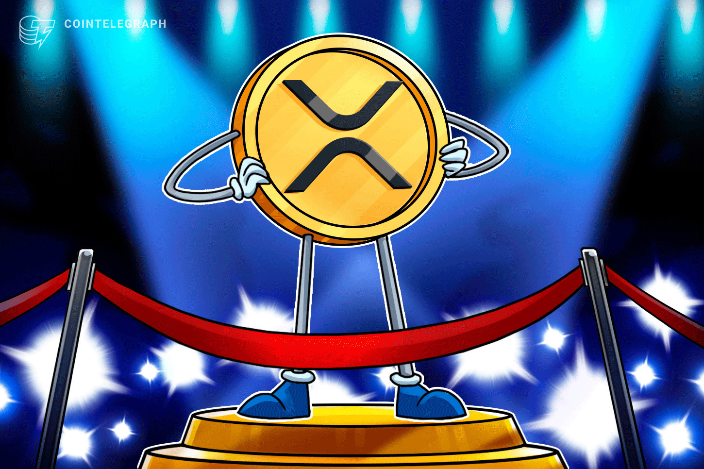 A graph showing XRP's social media sentiment spiking upwards to a two-year high, alongside a separate chart showing XRP's price consolidating around $1.40.