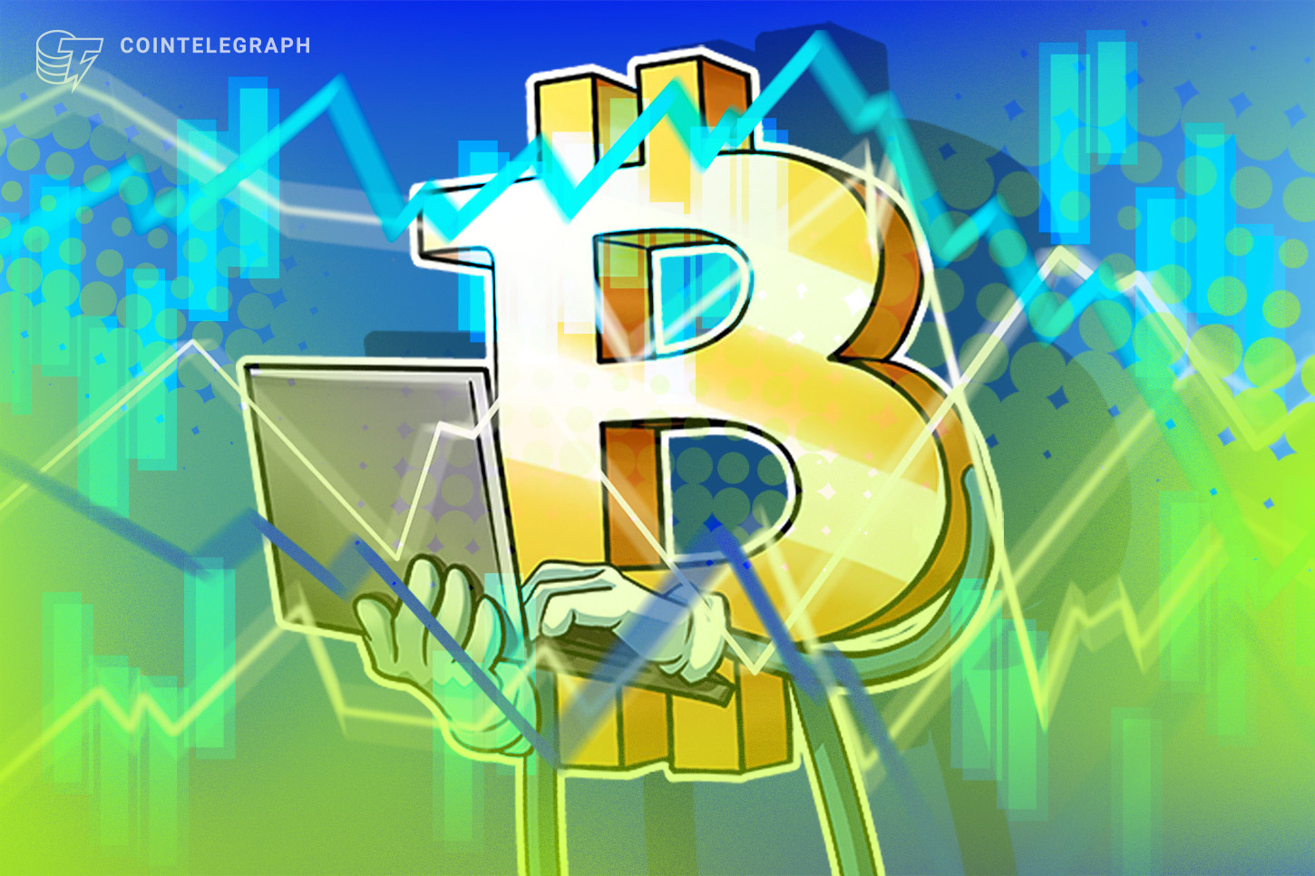 A chart showing Bitcoin's price trending upwards towards $79,000 with a weekly candle close indicator.