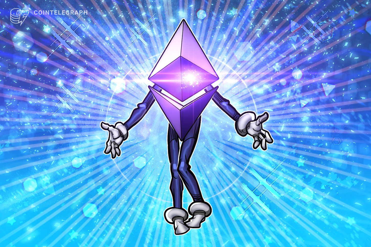 A chart showing Ethereum's price movement and accumulation trends.