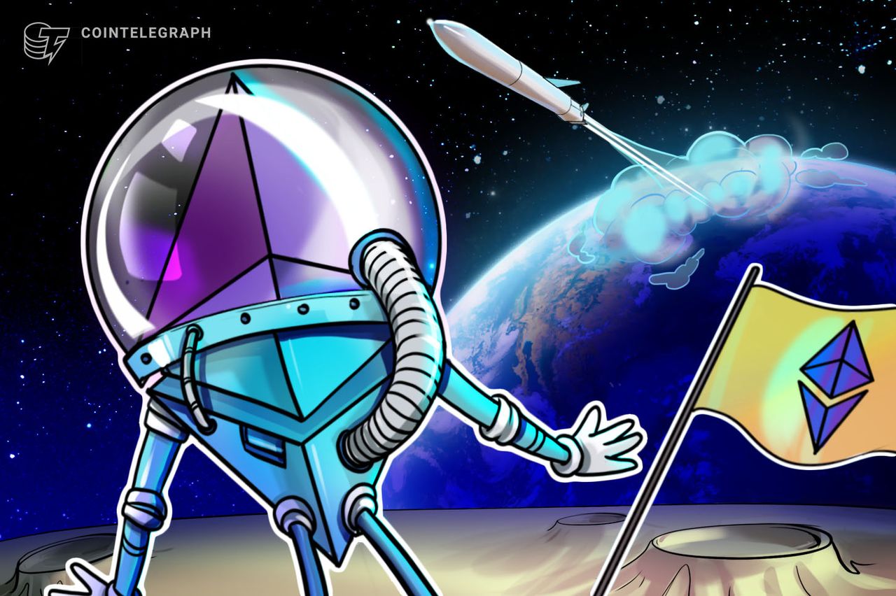 A digital padlock graphic superimposed over blockchain network nodes.